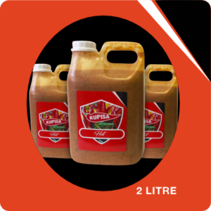 Kupisa Sauce - Hot Bulk 2 Litres